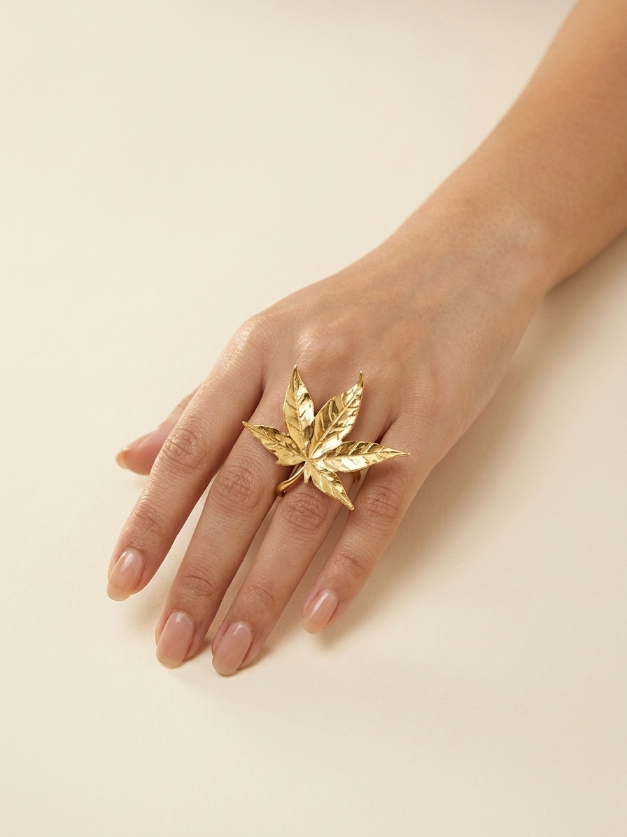 Maple Leaf Ring