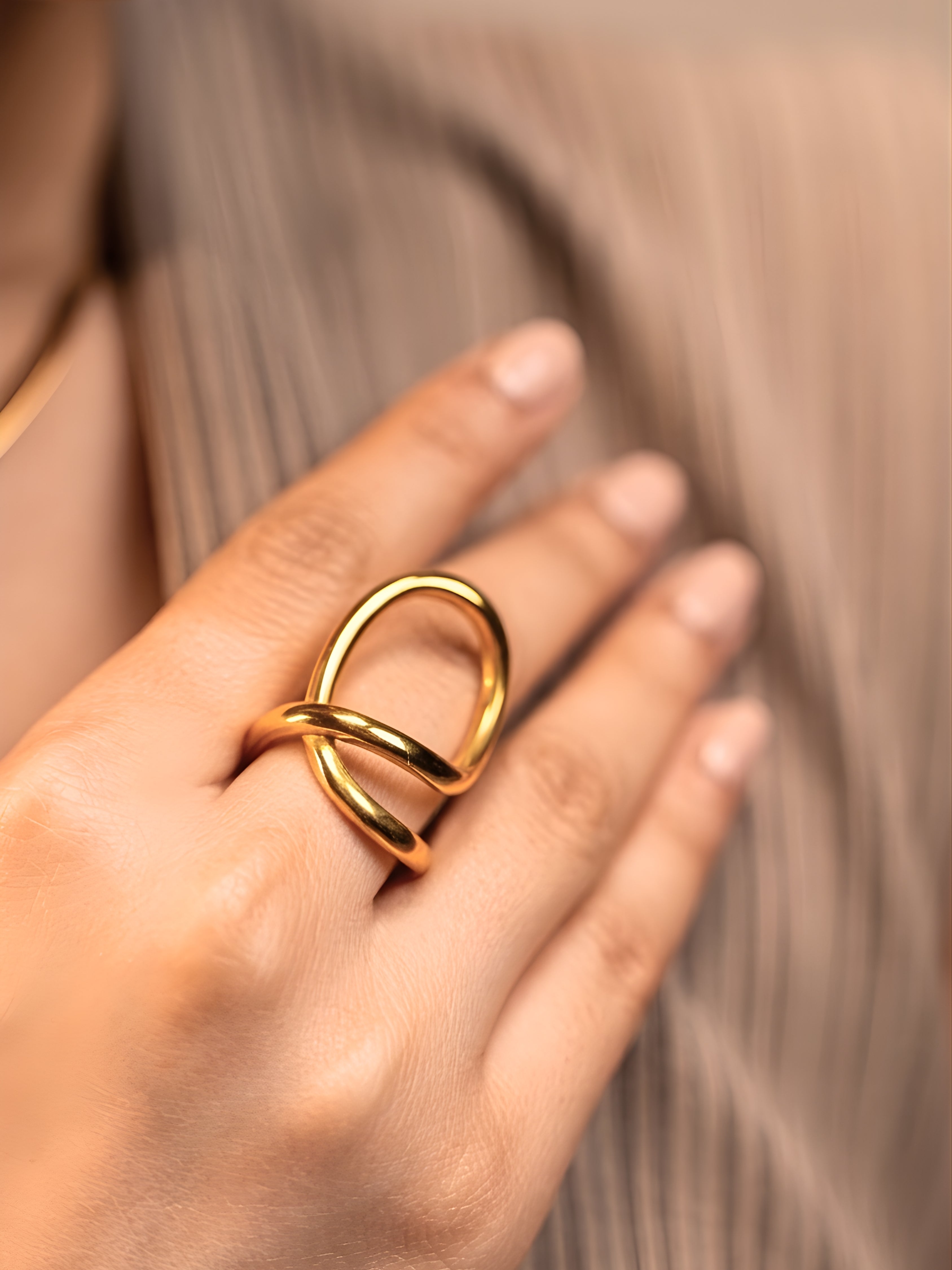 Gold Nova Ring