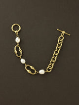 Sleek Gold Chain Bracelet