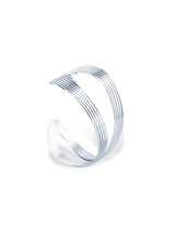 Unique Twin Double Band Adjustable Bangle