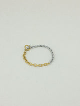 Meridian Contrast Link Bracelet