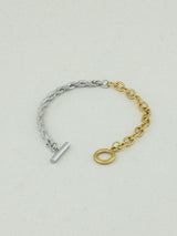 Meridian Contrast Link Bracelet