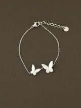 Silver Butterfly Bracelet