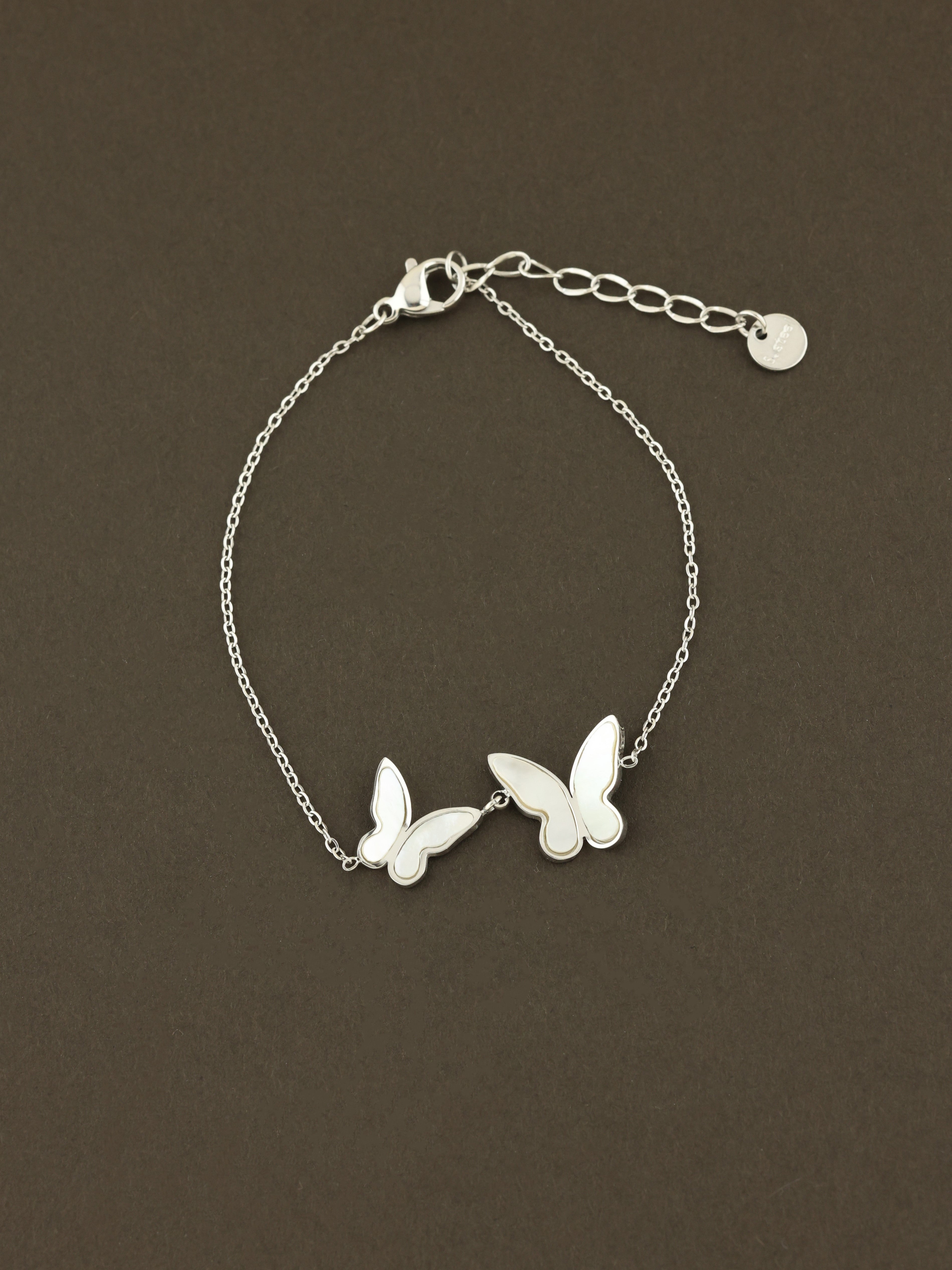 Silver Butterfly Bracelet
