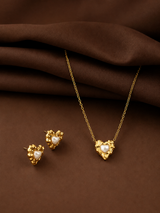 Sculpted Molten Heart Set