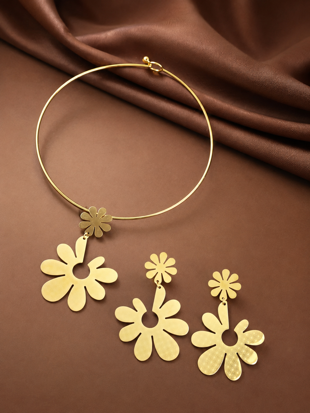 Retro Flora Collar Set