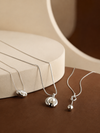 Silver Sculpted Pearl & Sphere Collection