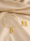 Circle Bar Jewelry Set