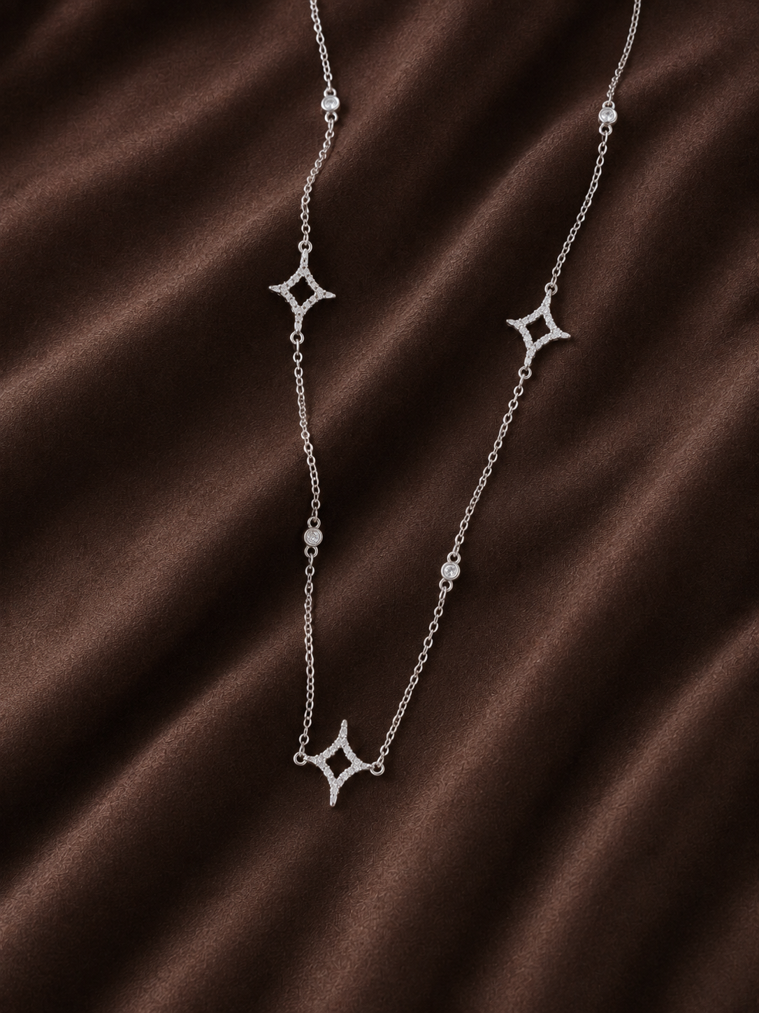 Silver Sparkle Star Set