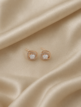 Radiant Swirl Pendant & Studs Set