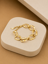 Soft Wavy Links Bracelet