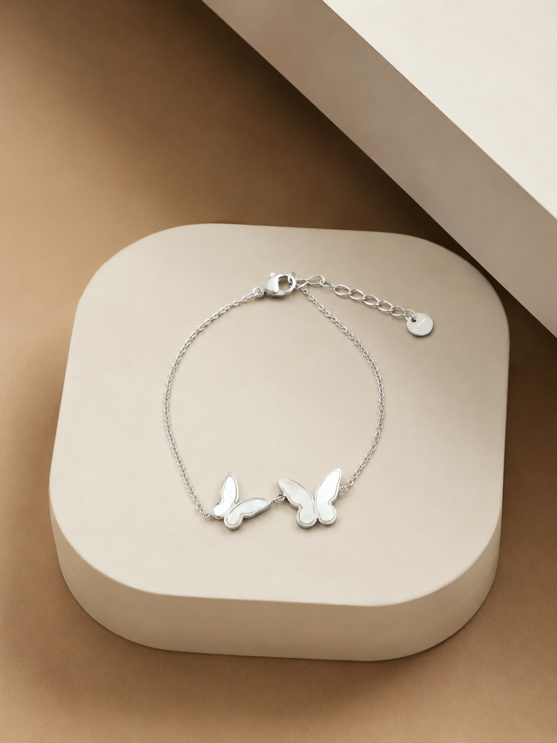 Silver Butterfly Bracelet
