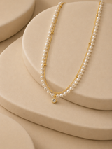 Layered Pearl Necklace