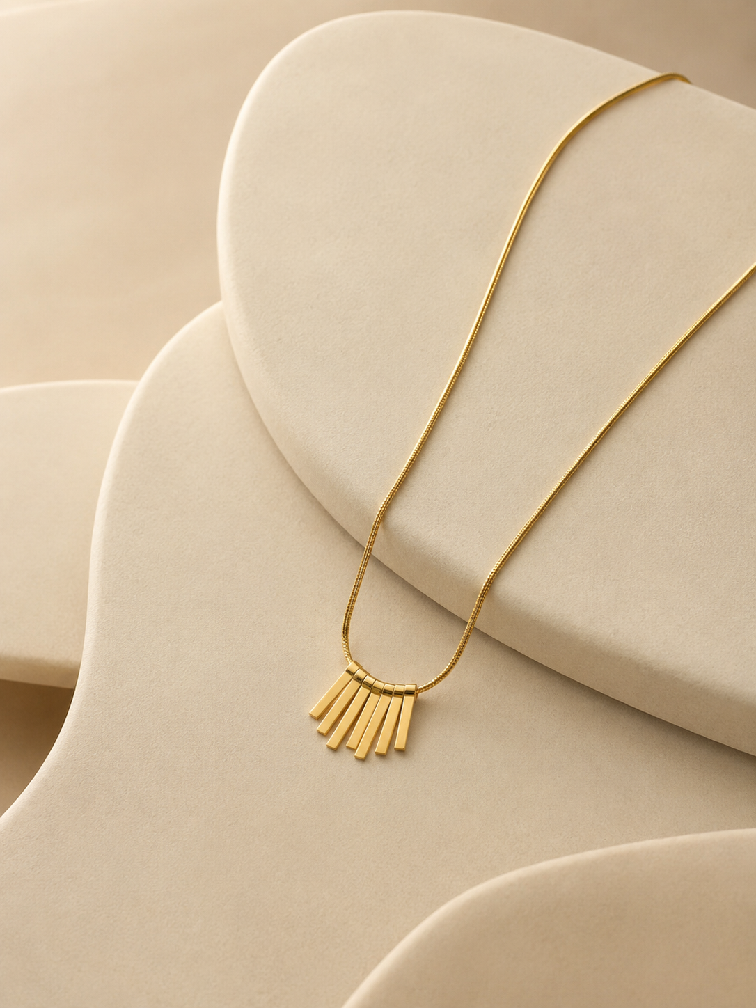 Prism Fringe Pendant