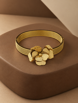 Floral Cuff Bangle