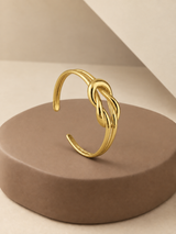 Zenith Twist Statement Bangle