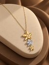 Triple Blossom Necklace