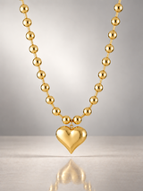 Heart Bead Necklace
