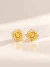 Sun Face Earring