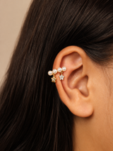 Pearl Bloom Earcuff
