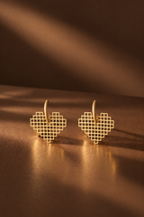 Pixel Heart Hoops
