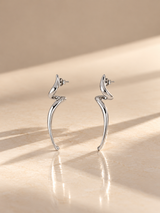 Velour Twist Hoops