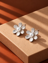 Petal Pearl Studs