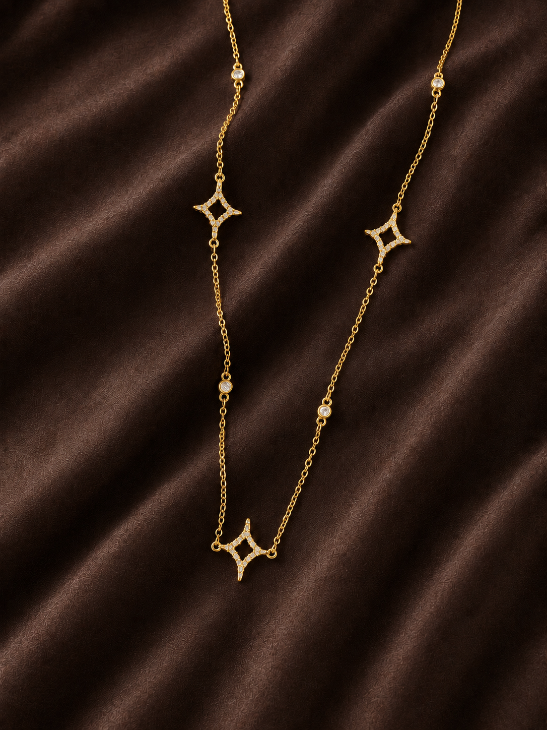 Gold Sparkle Star Set