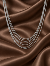 Multi-Strand Layered Necklace