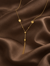 Golden Tassel Necklace