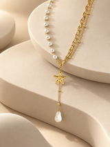 Starfish Lariat Necklace