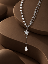 Starfish Lariat Necklace