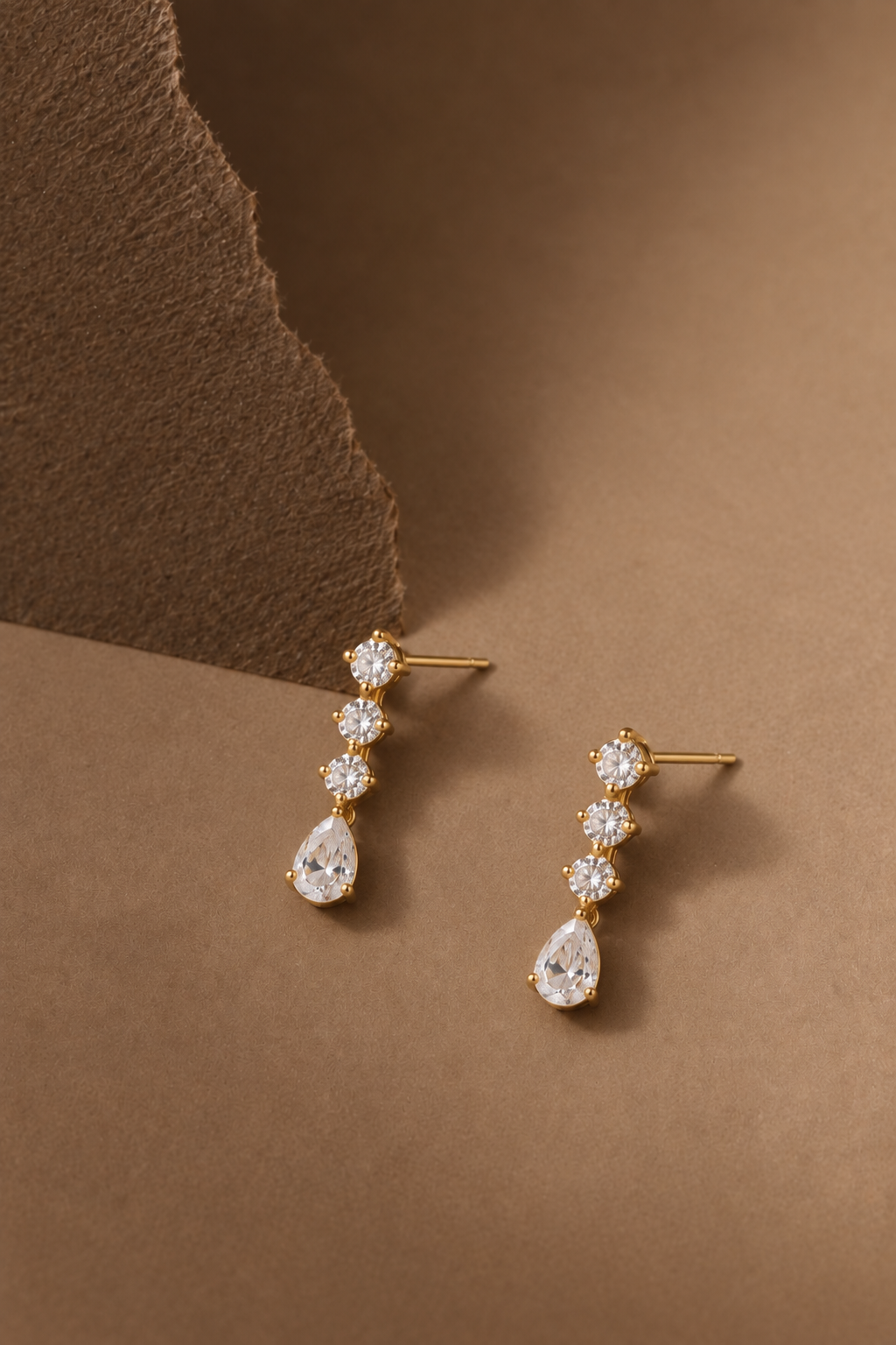 Crystal Drop Studs