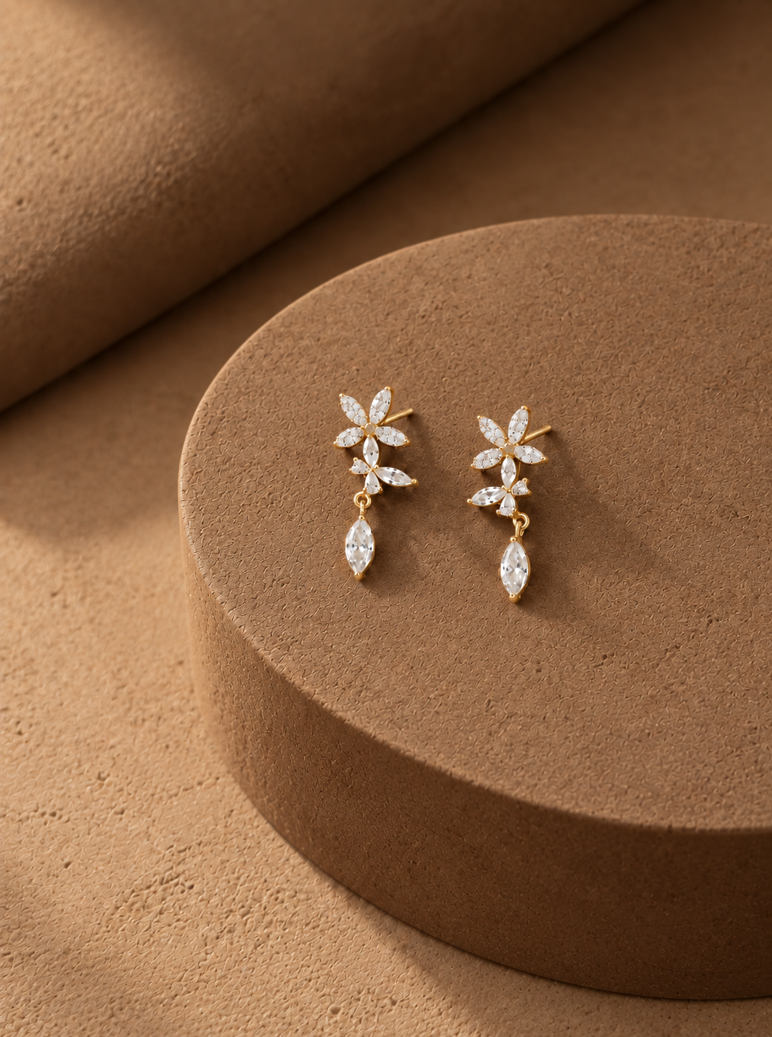 Petal Drop Earrings