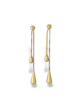 Elegant Silver Drop Earrings Beautiful Glow