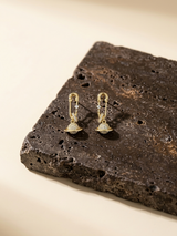 Orbit Safety Pin Earrings