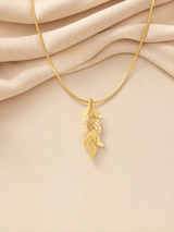 Leaf Cluster Jewellery Set