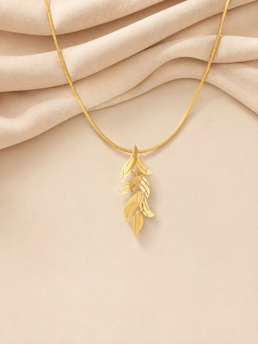 Leaf Cluster Jewellery Set