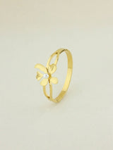 Golden Flare Cuff Bangle