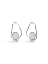 Modern Gold Liquid Loop Hoop Earrings