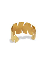 Gold Leaf Cuff Bangle