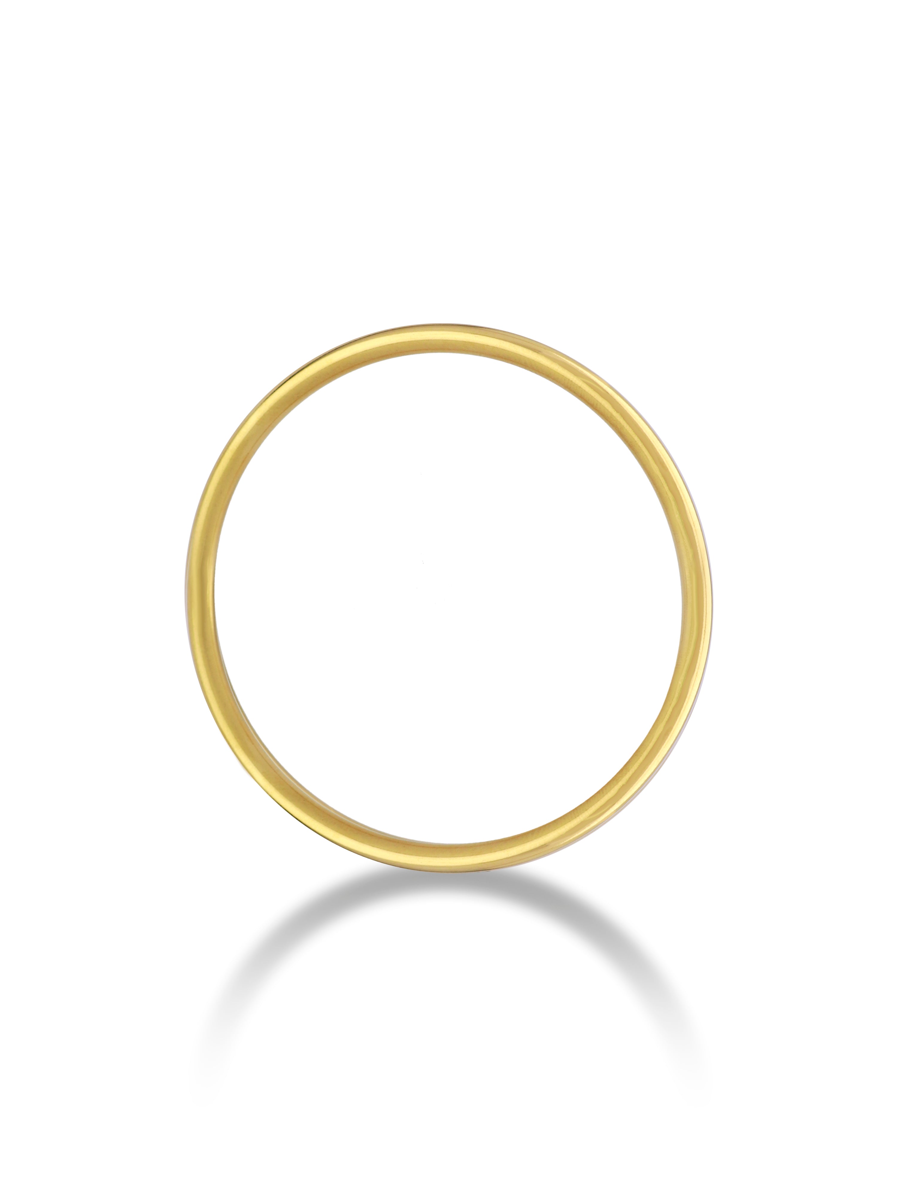Elegant Gold Plated Classic Bangle for Daily Wear