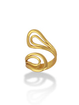 Soft Wave Open Ring