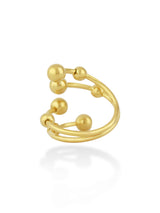 Golden Drop Open Ring