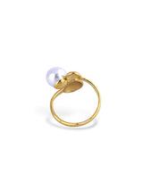 Gold Polished Gleam Ring with a Glossy Finish