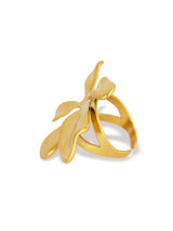 Petal Royale Gold Flower Adjustable Ring for Women