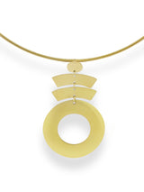 Geometric Circle Bar Jewelry Set