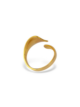 Boldera Classic Gold Ring with Strong Band Design