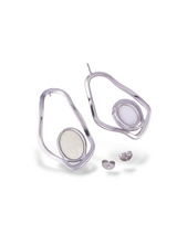 Modern Gold Liquid Loop Hoop Earrings