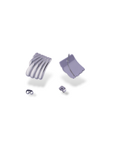 Elegant Silver Strip Stud Earrings Minimalist Look